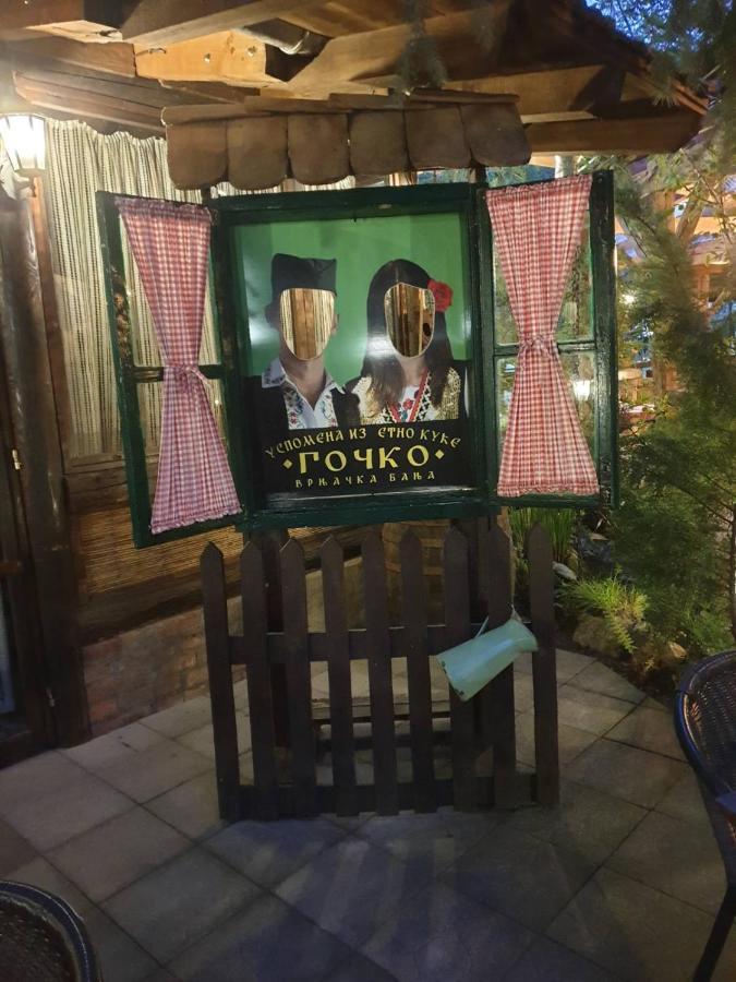 Etno Kuca Sa Konacistem Gocko Hotel Vrnjačka Banja Buitenkant foto